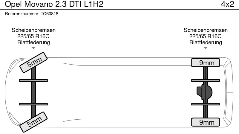 Opel Movano 2.3 DTI L1H2 - Мало комбе: слика 5 Opel Movano 2.3 DTI L1H2 - Мало комбе: слика 5