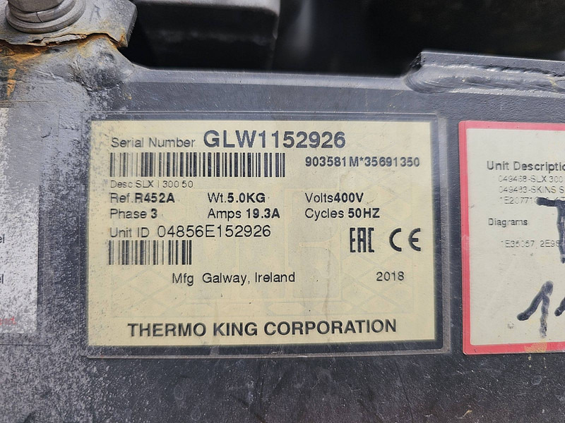 Лизинг на Kögel DOPPELSTOCK BLUMENBR Thermoking SLX300 Kögel DOPPELSTOCK BLUMENBR Thermoking SLX300: слика 10