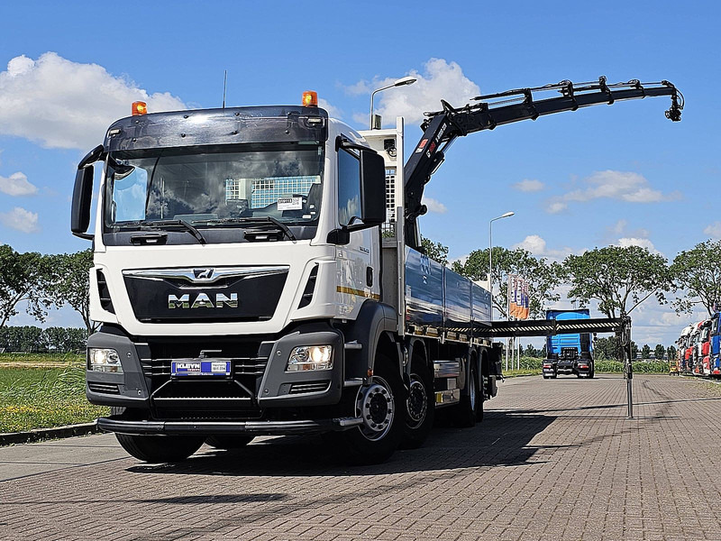 MAN 35.420TGS HIAB228ES5,8x2*4 - Камион со платформа, Камион со кран: слика 1 MAN 35.420TGS HIAB228ES5,8x2*4 - Камион со платформа, Камион со кран: слика 1