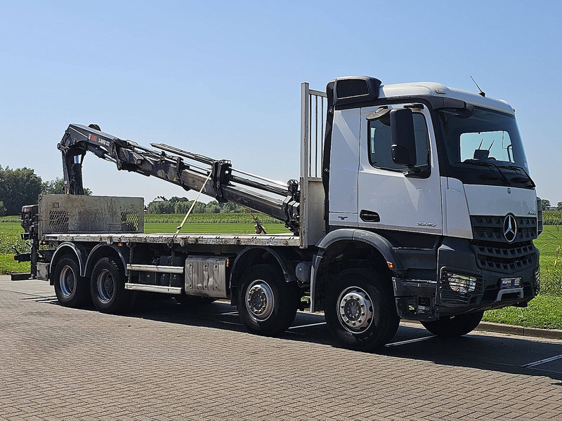 Mercedes-Benz AROCS 3240 HIABX-Hipro 232ES-5 - Камион со платформа, Камион со кран: слика 5 Mercedes-Benz AROCS 3240 HIABX-Hipro 232ES-5 - Камион со платформа, Камион со кран: слика 5