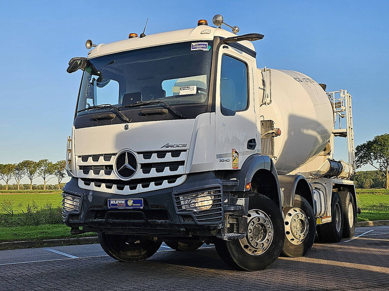 Mercedes-Benz AROCS 3240 PUTZMEISTER 9M3 - Камион миксер за бетон: слика 1 Mercedes-Benz AROCS 3240 PUTZMEISTER 9M3 - Камион миксер за бетон: слика 1