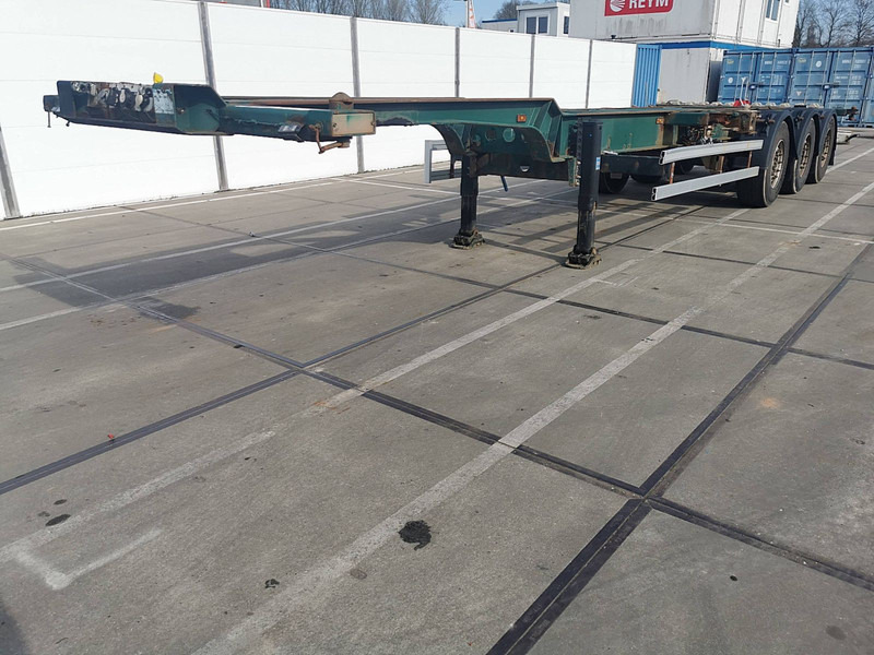 Schmitz Cargobull SCF27G HIGH CUBE 40FT - Транспортер на контејнер/ Полуприколка со променливо тело: слика 1 Schmitz Cargobull SCF27G HIGH CUBE 40FT - Транспортер на контејнер/ Полуприколка со променливо тело: слика 1