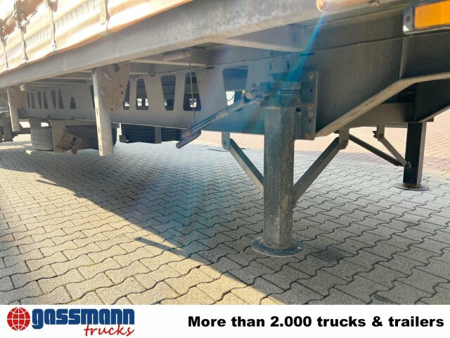 Полуприколка платформа Ackermann PS-F 5.3/13.5 EZG SPS, Edscha-Verdeck, Lenkachse: слика 15