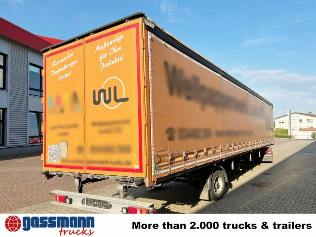 Полуприколка платформа Ackermann PS-F 5.3/13.5 EZG SPS, Edscha-Verdeck, Lenkachse: слика 11