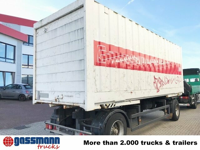 Brüggen Wechselbrücke Koffer - Транспортер на контејнер/ Приколка со променливо тело: слика 5 Brüggen Wechselbrücke Koffer - Транспортер на контејнер/ Приколка со променливо тело: слика 5