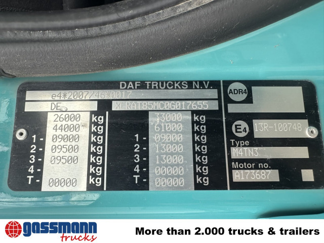 DAF CF 85.460 6x4, Bordmatik links - Кипер: слика 4 DAF CF 85.460 6x4, Bordmatik links - Кипер: слика 4