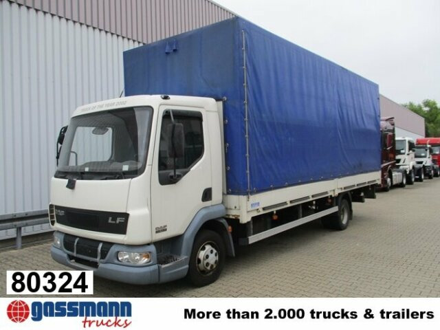 DAF DAF AE 45.150 LF 4x2, Plane Spriegel LBW - Камион со платформа: слика 1 DAF DAF AE 45.150 LF 4x2, Plane Spriegel LBW - Камион со платформа: слика 1