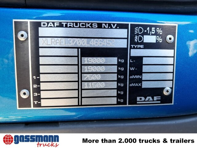 DAF LF 290 FA 4x2, Nebenantrieb, Navi - Камион со кабинска шасија: слика 3 DAF LF 290 FA 4x2, Nebenantrieb, Navi - Камион со кабинска шасија: слика 3