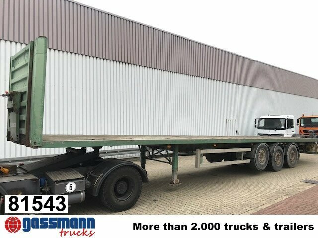 General Trailer SYY3FP Plattformauflieger, Liftachse - Полуприколка платформа: слика 1 General Trailer SYY3FP Plattformauflieger, Liftachse - Полуприколка платформа: слика 1