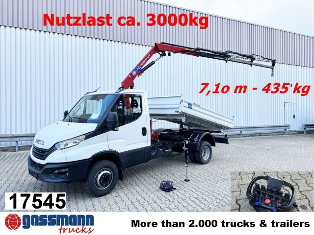Iveco Daily 70C18H 4x2 mit Kran HMF 340-K3, Funk - Кипер, Камион со кран: слика 1 Iveco Daily 70C18H 4x2 mit Kran HMF 340-K3, Funk - Кипер, Камион со кран: слика 1