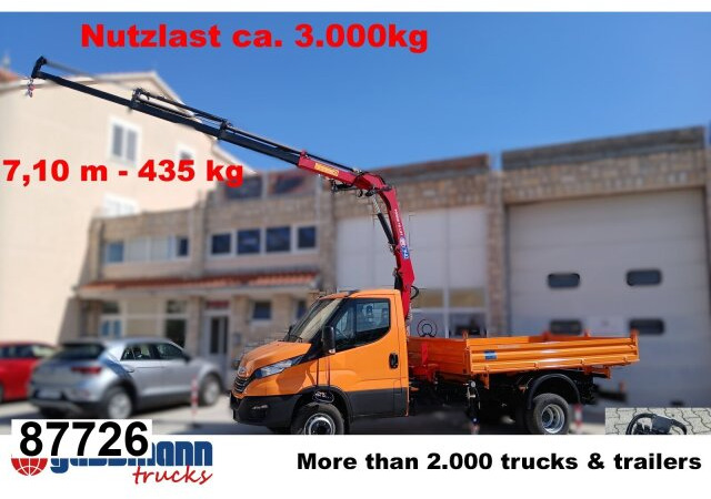 Iveco Daily 70C18H 4x2 mit Kran HMF 340-K3, Funk - Кипер, Камион со кран: слика 1 Iveco Daily 70C18H 4x2 mit Kran HMF 340-K3, Funk - Кипер, Камион со кран: слика 1