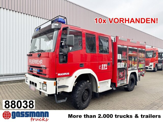 Iveco EuroFire FF 100 E 21 WR tector 4x4 Doka, LF 8/6 - Противпожарен камион: слика 1 Iveco EuroFire FF 100 E 21 WR tector 4x4 Doka, LF 8/6 - Противпожарен камион: слика 1