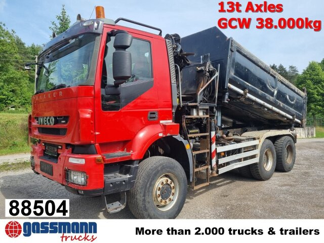 Iveco Trakker AD380T41W 6x6, Bordmatik beidseitig, - Кипер, Камион со кран: слика 1 Iveco Trakker AD380T41W 6x6, Bordmatik beidseitig, - Кипер, Камион со кран: слика 1