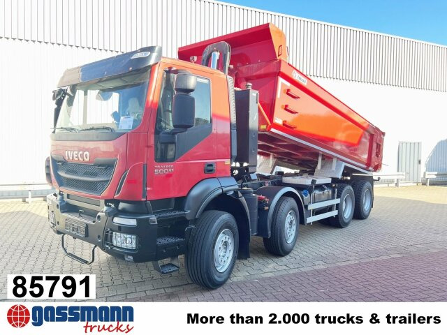 Iveco Trakker AD410T50 8x4, Stahlmulde ca. 16m³, - Кипер: слика 1 Iveco Trakker AD410T50 8x4, Stahlmulde ca. 16m³, - Кипер: слика 1