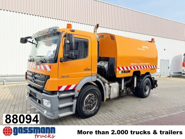 Mercedes-Benz Axor 1829 4x2, Zweiweg Z200, Kehrmaschine Faun - Камион: слика 1 Mercedes-Benz Axor 1829 4x2, Zweiweg Z200, Kehrmaschine Faun - Камион: слика 1