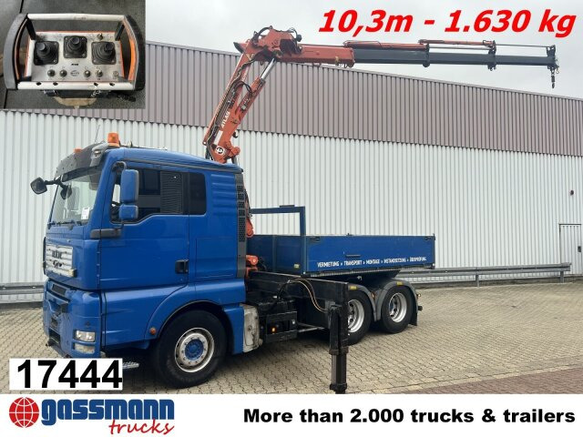 MAN TGA 26.480 6x4 BL, Intarder, SZM/Pritsche, Kran - Камион влекач: слика 1 MAN TGA 26.480 6x4 BL, Intarder, SZM/Pritsche, Kran - Камион влекач: слика 1