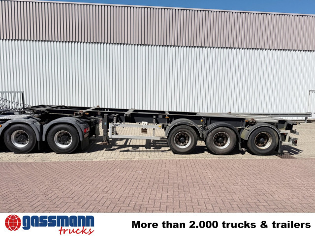 Lag 0-3-39 CD Containerchassis, 20ft und 30ft, ADR - Транспортер на контејнер/ Полуприколка со променливо тело: слика 3 Lag 0-3-39 CD Containerchassis, 20ft und 30ft, ADR - Транспортер на контејнер/ Полуприколка со променливо тело: слика 3