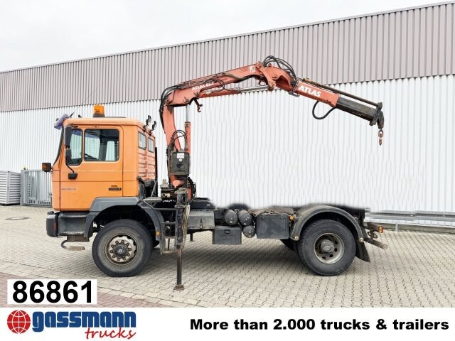 MAN 18.255 MAK 4x4 BB, Kran Atlas AK 85.1 A1 - Кипер, Камион со кран: слика 1 MAN 18.255 MAK 4x4 BB, Kran Atlas AK 85.1 A1 - Кипер, Камион со кран: слика 1