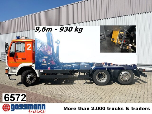 MAN 25/18.284 6x2-4 LL,Kran HMF 1113 K3, Funk, - Камион со кука за подигање, Камион со кран: слика 1 MAN 25/18.284 6x2-4 LL,Kran HMF 1113 K3, Funk, - Камион со кука за подигање, Камион со кран: слика 1