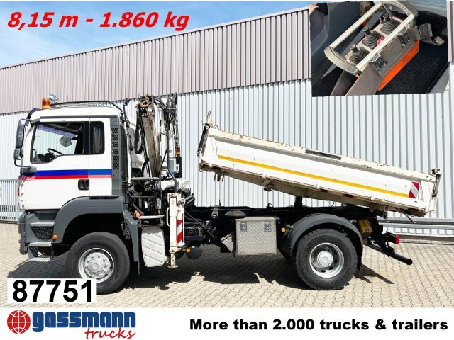 MAN TGA 18.440 4x4 BB mit Kran Atlas AK 165.2E, Funk - Кипер, Камион со кран: слика 1 MAN TGA 18.440 4x4 BB mit Kran Atlas AK 165.2E, Funk - Кипер, Камион со кран: слика 1
