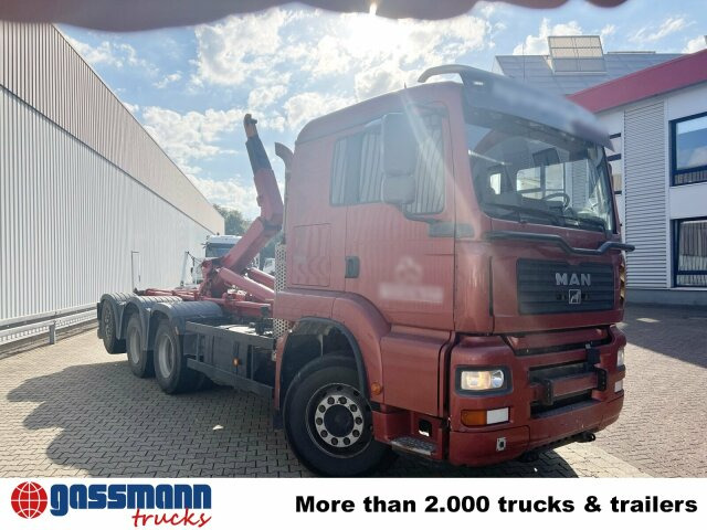 Камион со кука за подигање MAN TGA 25.530 8x4-4 BL, Lift-/Lenkachse: слика 8