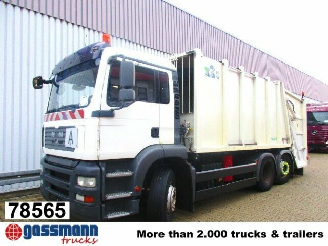 MAN TGA 26.310 BL 6x2, Haller M21-x2c, 21m³ - Камион за ѓубре: слика 1 MAN TGA 26.310 BL 6x2, Haller M21-x2c, 21m³ - Камион за ѓубре: слика 1