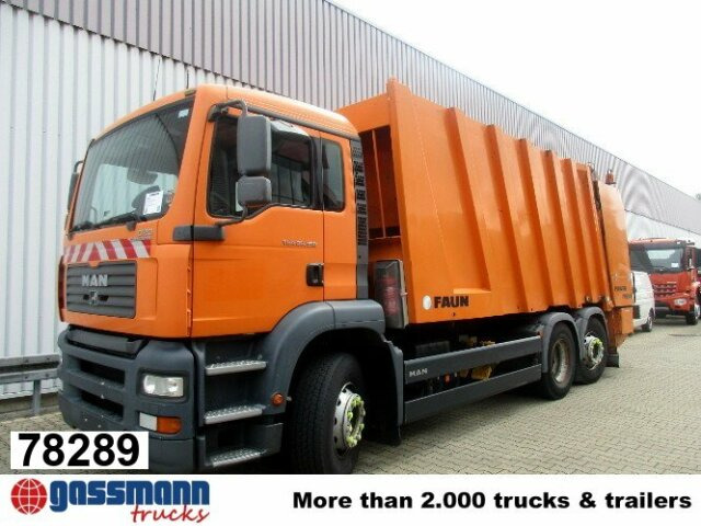 MAN TGA 26.350/400 6x2-2BL FAUN POWER PRESS 524, - Камион за ѓубре: слика 1 MAN TGA 26.350/400 6x2-2BL FAUN POWER PRESS 524, - Камион за ѓубре: слика 1