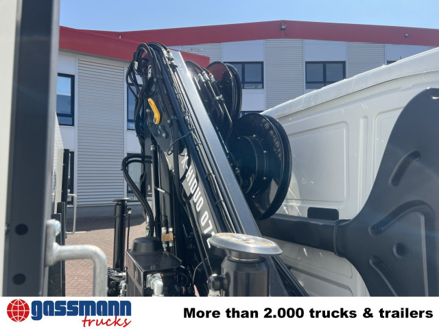 MAN TGL 12.190 4x2 BL mit Kran Hiab Hiduo 072DS-4 - Камион со платформа, Камион со кран: слика 5 MAN TGL 12.190 4x2 BL mit Kran Hiab Hiduo 072DS-4 - Камион со платформа, Камион со кран: слика 5