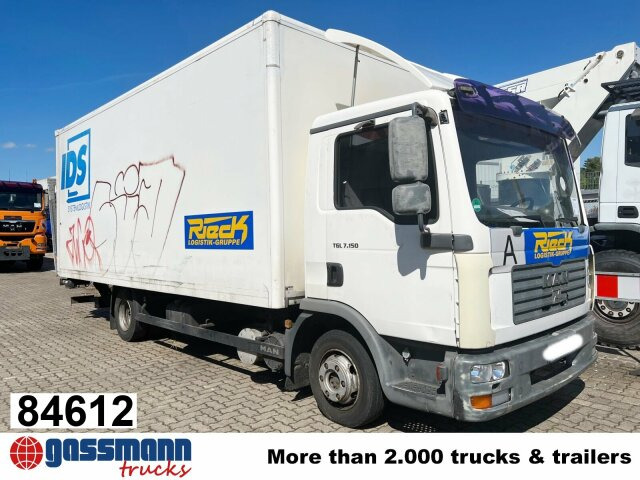 MAN TGL 7.150 4X2 BL mit MBB LBW - Камион сандучар: слика 1 MAN TGL 7.150 4X2 BL mit MBB LBW - Камион сандучар: слика 1