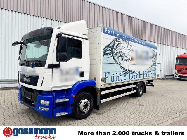 Камион сандучар MAN TGM 15.250 4x2 LL, Getränkekoffer, Navi: слика 8