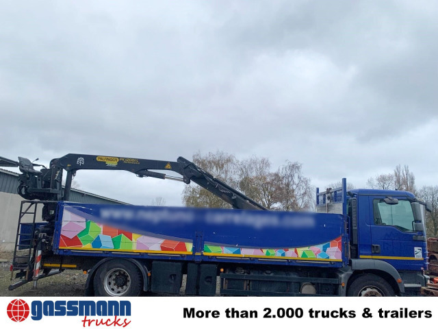 MAN TGM 18.290 4x2 BL, Heckkran Palfinger PK12001L, - Камион со платформа, Камион со кран: слика 3 MAN TGM 18.290 4x2 BL, Heckkran Palfinger PK12001L, - Камион со платформа, Камион со кран: слика 3