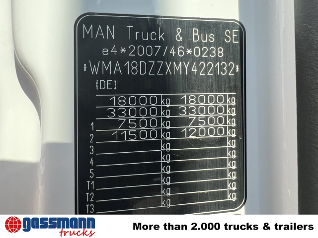 MAN TGM 18.320 4x2 BL, Hiab Tele-Absetzanlage, Funk - Камион за подигање контејнери: слика 3 MAN TGM 18.320 4x2 BL, Hiab Tele-Absetzanlage, Funk - Камион за подигање контејнери: слика 3