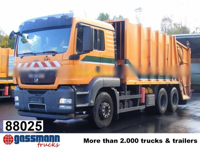 MAN TGS 26.400 6X4 BL, Haller x2c - Камион за ѓубре: слика 1 MAN TGS 26.400 6X4 BL, Haller x2c - Камион за ѓубре: слика 1
