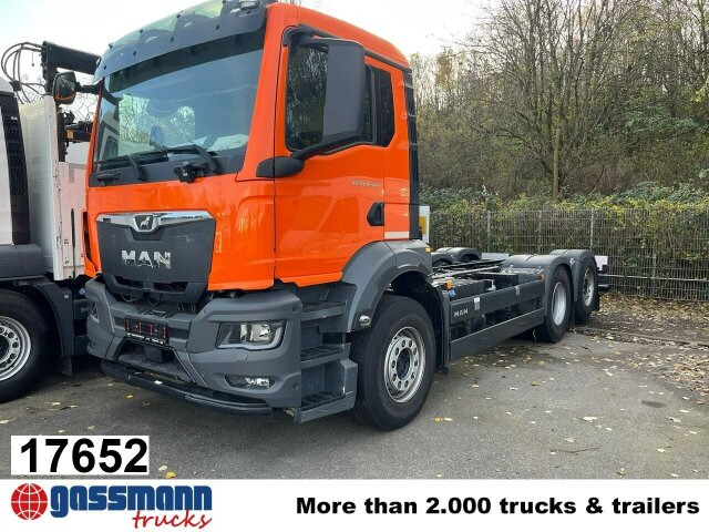 MAN TGS 26.470 6x2-4 BL CH, Lenk-/Liftachse, NMV - Камион со кабинска шасија: слика 1 MAN TGS 26.470 6x2-4 BL CH, Lenk-/Liftachse, NMV - Камион со кабинска шасија: слика 1