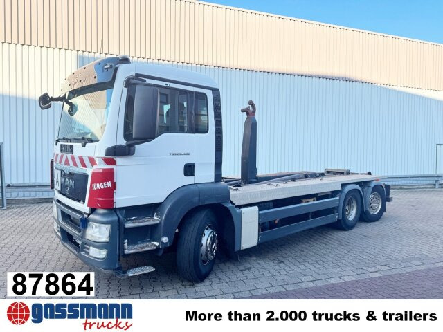MAN TGS 26.480 6x2-4 BL, Lenk-Liftachse, VDL - Камион со кука за подигање: слика 1 MAN TGS 26.480 6x2-4 BL, Lenk-Liftachse, VDL - Камион со кука за подигање: слика 1