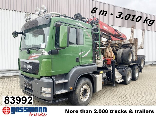 MAN TGS 26.480 6x4 BB, Intarder, Kran Epsilon - Камион за дрва, Камион со кран: слика 1 MAN TGS 26.480 6x4 BB, Intarder, Kran Epsilon - Камион за дрва, Камион со кран: слика 1