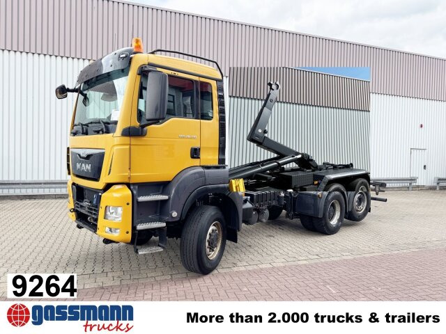 MAN TGS 26.510 6x4-4 BL, PriTrader, Lenk-/Liftachse - Камион со кука за подигање: слика 1 MAN TGS 26.510 6x4-4 BL, PriTrader, Lenk-/Liftachse - Камион со кука за подигање: слика 1