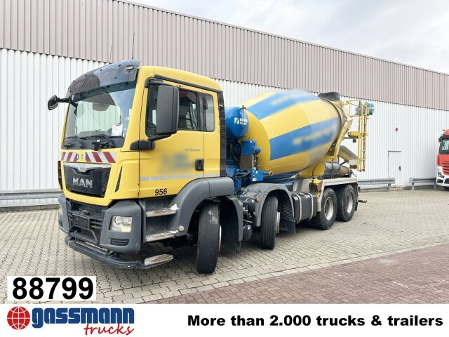 MAN TGS 32.400 8x4 BB, Stetter ca. 9m³ - Камион миксер за бетон: слика 1 MAN TGS 32.400 8x4 BB, Stetter ca. 9m³ - Камион миксер за бетон: слика 1