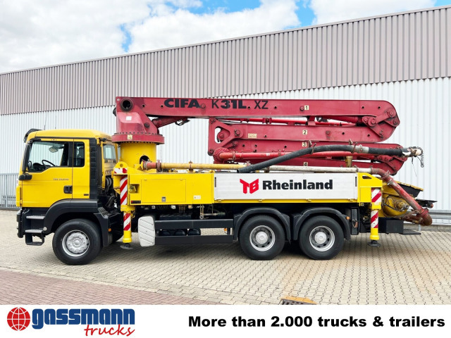 MAN TGS 33.440 6X4 BB, Betonpumpe CIFA K31L XZ, 31m - Камион со бетонска пумпа: слика 2 MAN TGS 33.440 6X4 BB, Betonpumpe CIFA K31L XZ, 31m - Камион со бетонска пумпа: слика 2