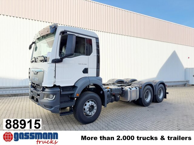 MAN TGS 33.480 6x4 BL CH, Nebenantrieb - Камион со кабинска шасија: слика 1 MAN TGS 33.480 6x4 BL CH, Nebenantrieb - Камион со кабинска шасија: слика 1