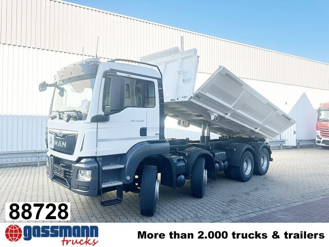 MAN TGS 35.460 8X4 BB, Meiller Bordmatik 13m³ - Кипер: слика 1 MAN TGS 35.460 8X4 BB, Meiller Bordmatik 13m³ - Кипер: слика 1
