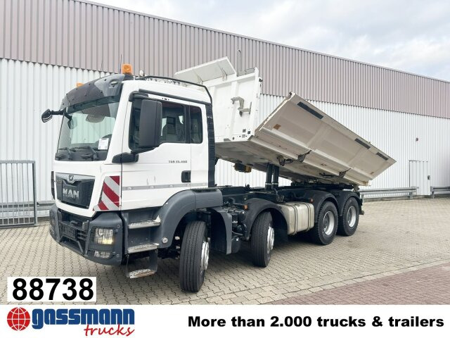 MAN TGS 35.460 8X4 BB, Meiller Bordmatik, Rollplane, - Кипер: слика 1 MAN TGS 35.460 8X4 BB, Meiller Bordmatik, Rollplane, - Кипер: слика 1