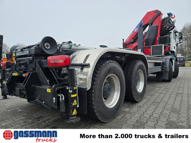 MAN TGS 35.480 8X4 BL, Intarder, Kran HMF 3220-K6, - Камион со кука за подигање, Камион со кран: слика 2 MAN TGS 35.480 8X4 BL, Intarder, Kran HMF 3220-K6, - Камион со кука за подигање, Камион со кран: слика 2