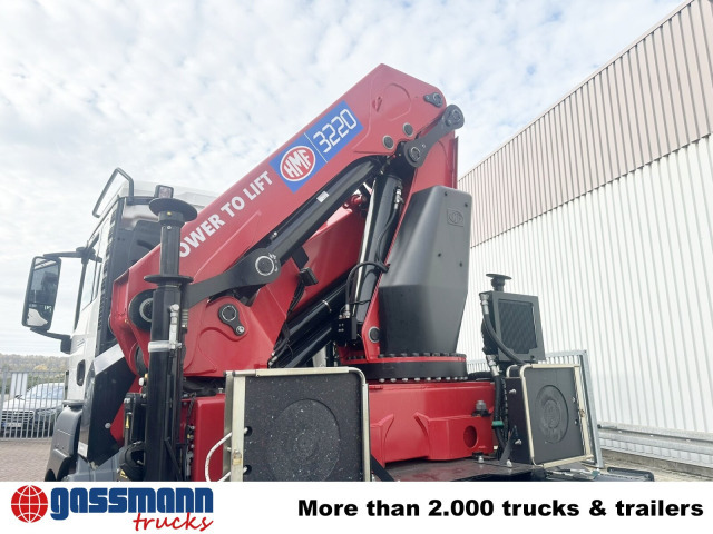 MAN TGS 35.480 8X4 BL, Intarder, Kran HMF 3220-K6, - Камион со кука за подигање, Камион со кран: слика 2 MAN TGS 35.480 8X4 BL, Intarder, Kran HMF 3220-K6, - Камион со кука за подигање, Камион со кран: слика 2