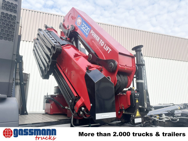 MAN TGS 35.480 8X4 BL, Intarder, Kran HMF 3220-K6, - Камион со кука за подигање, Камион со кран: слика 3 MAN TGS 35.480 8X4 BL, Intarder, Kran HMF 3220-K6, - Камион со кука за подигање, Камион со кран: слика 3