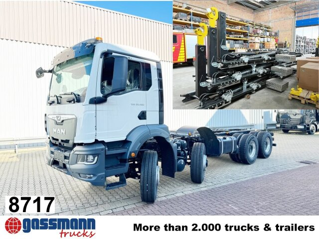 MAN TGS 35.480 8x6H BL CH, HydroDrive, Navi, - Камион со кука за подигање: слика 1 MAN TGS 35.480 8x6H BL CH, HydroDrive, Navi, - Камион со кука за подигање: слика 1