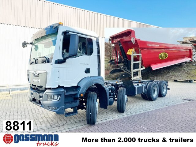 MAN TGS 35.480 8x6H BL CH, HydroDrive, Navi, Meiller - Истоварувач: слика 1 MAN TGS 35.480 8x6H BL CH, HydroDrive, Navi, Meiller - Истоварувач: слика 1