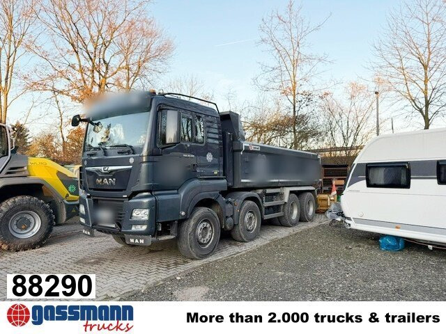 MAN TGS 35.510 8x4 BL, Intarder, Stahlmulde ca. - Истоварувач: слика 1 MAN TGS 35.510 8x4 BL, Intarder, Stahlmulde ca. - Истоварувач: слика 1