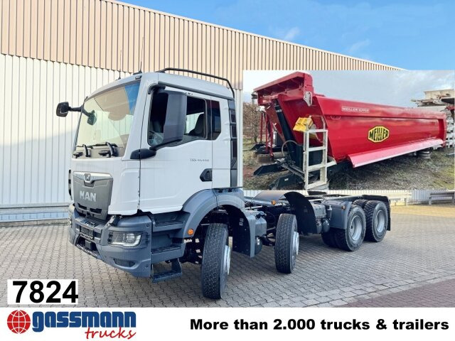 MAN TGS 41.440/480 8x4 BB, 5x VORHANDEN, Meiller - Истоварувач: слика 1 MAN TGS 41.440/480 8x4 BB, 5x VORHANDEN, Meiller - Истоварувач: слика 1