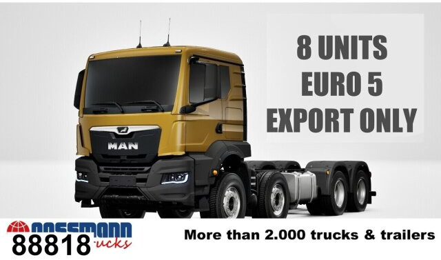 MAN TGS 41.440 8x4 BB CH, Retarder, MEHRFACH - Камион со кабинска шасија: слика 1 MAN TGS 41.440 8x4 BB CH, Retarder, MEHRFACH - Камион со кабинска шасија: слика 1